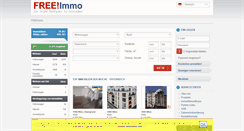Desktop Screenshot of freeimmo.at